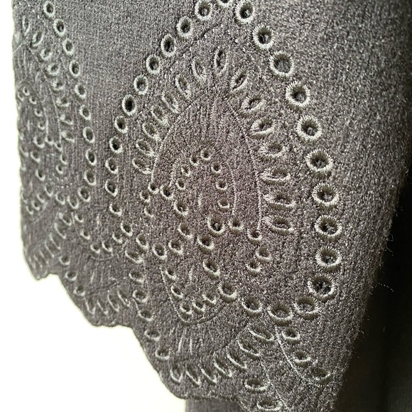 Zara Limited Edition Knit Front open Long coat - Picture 4 of 7